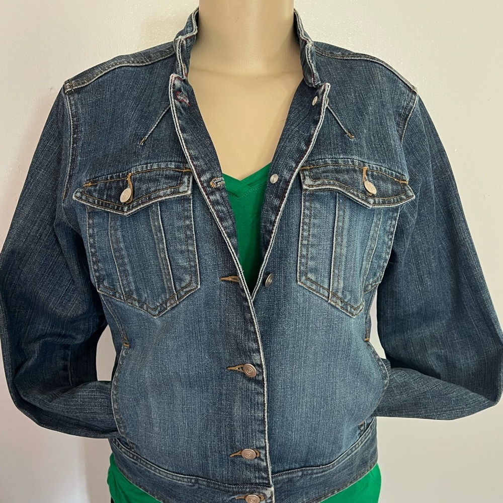 Fitted Denim Jacket by ISDA & CO